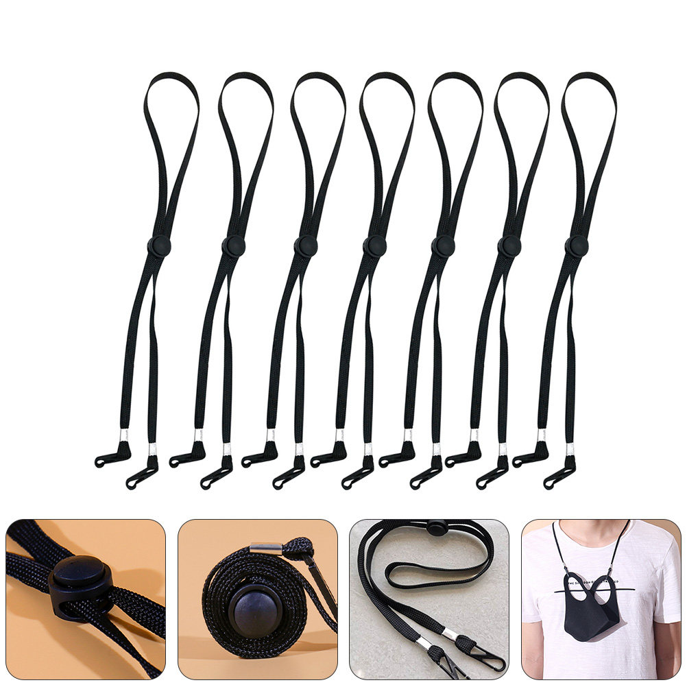 Mask Lanyard Adjustable - 12개입 방탄 마스크 랜야드 내구성 있는
